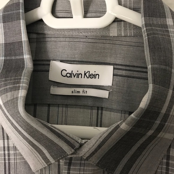 CK Mens Grey Casual Button Down Shirt - Picture 3 of 3